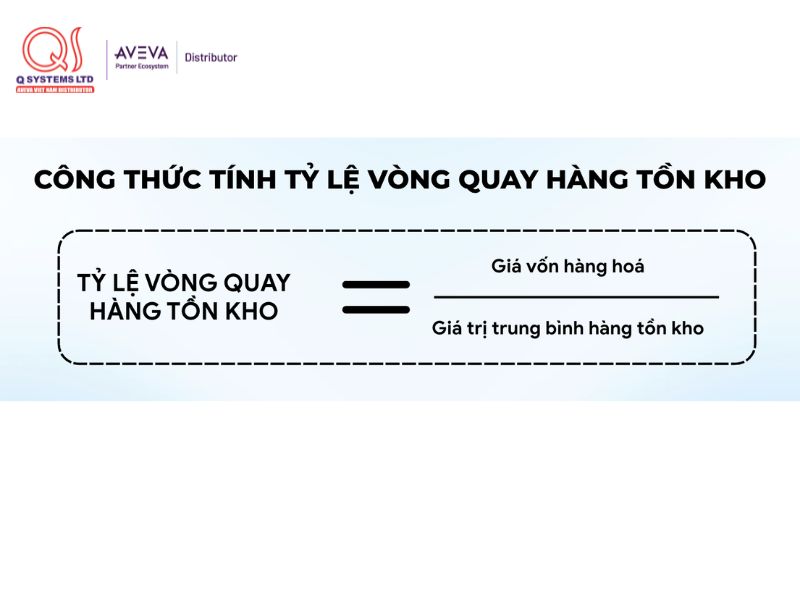Công thức tính tỷ lệ vòng quay hàng tồn kho