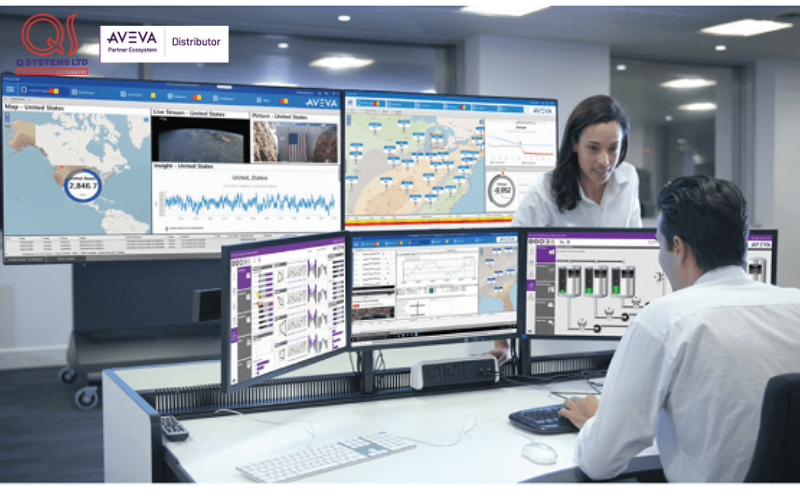  AVEVA System Platform & SCADA giúp thu thập dữ liệu và giám sát thời gian thực