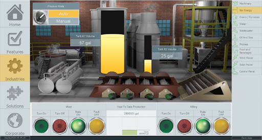 Giám sát từ xa bằng phần mềm AVEVA Edge