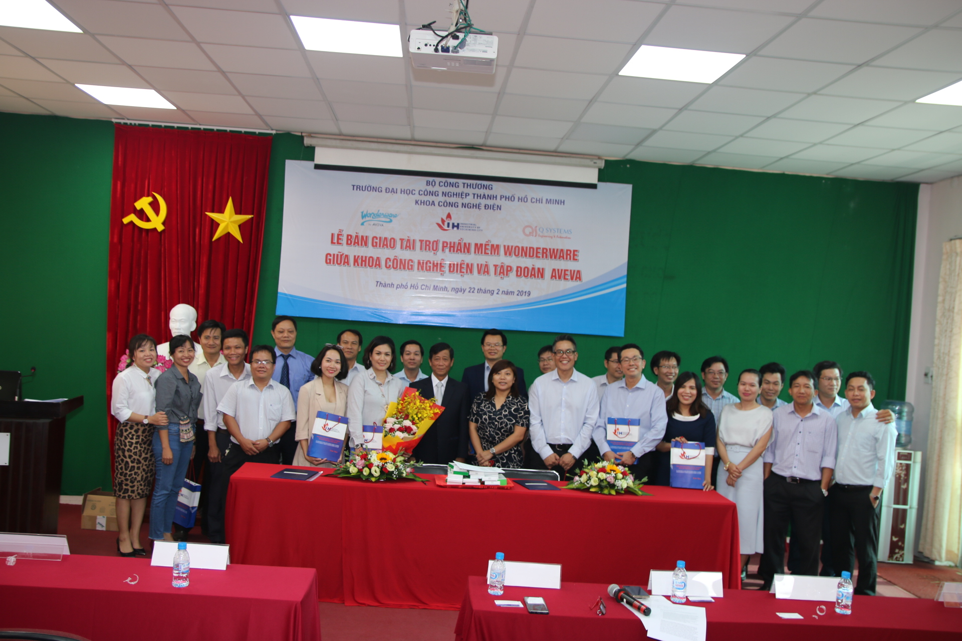 Wonderware (by AVEVA) trao gói phần mềm Wonderware Educational Consignment cho Trường Đại học Công nghiệp TP.HCM