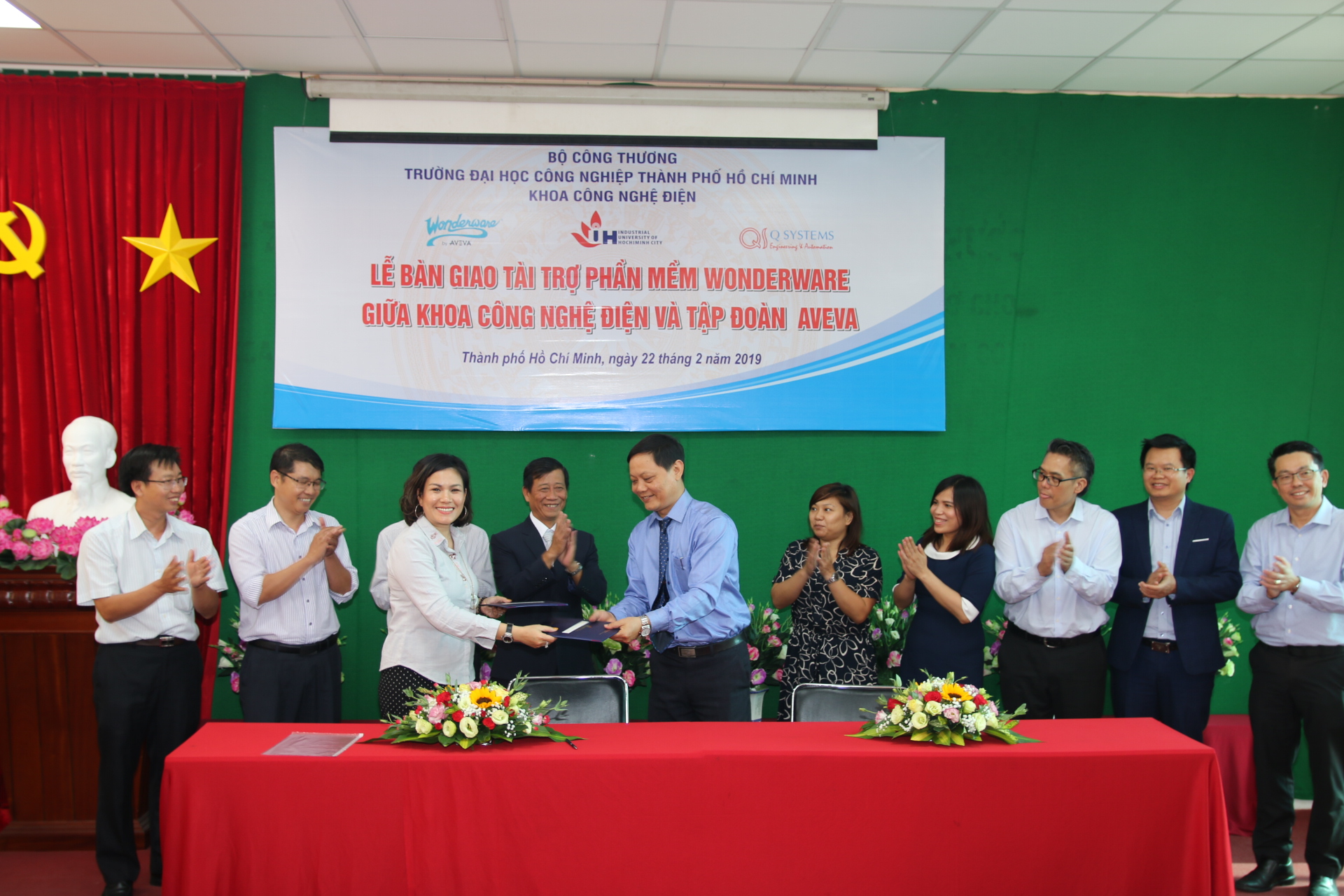 Wonderware (by AVEVA) awarded the Wonderware Educational Consignment software package to HCM City Industrial University