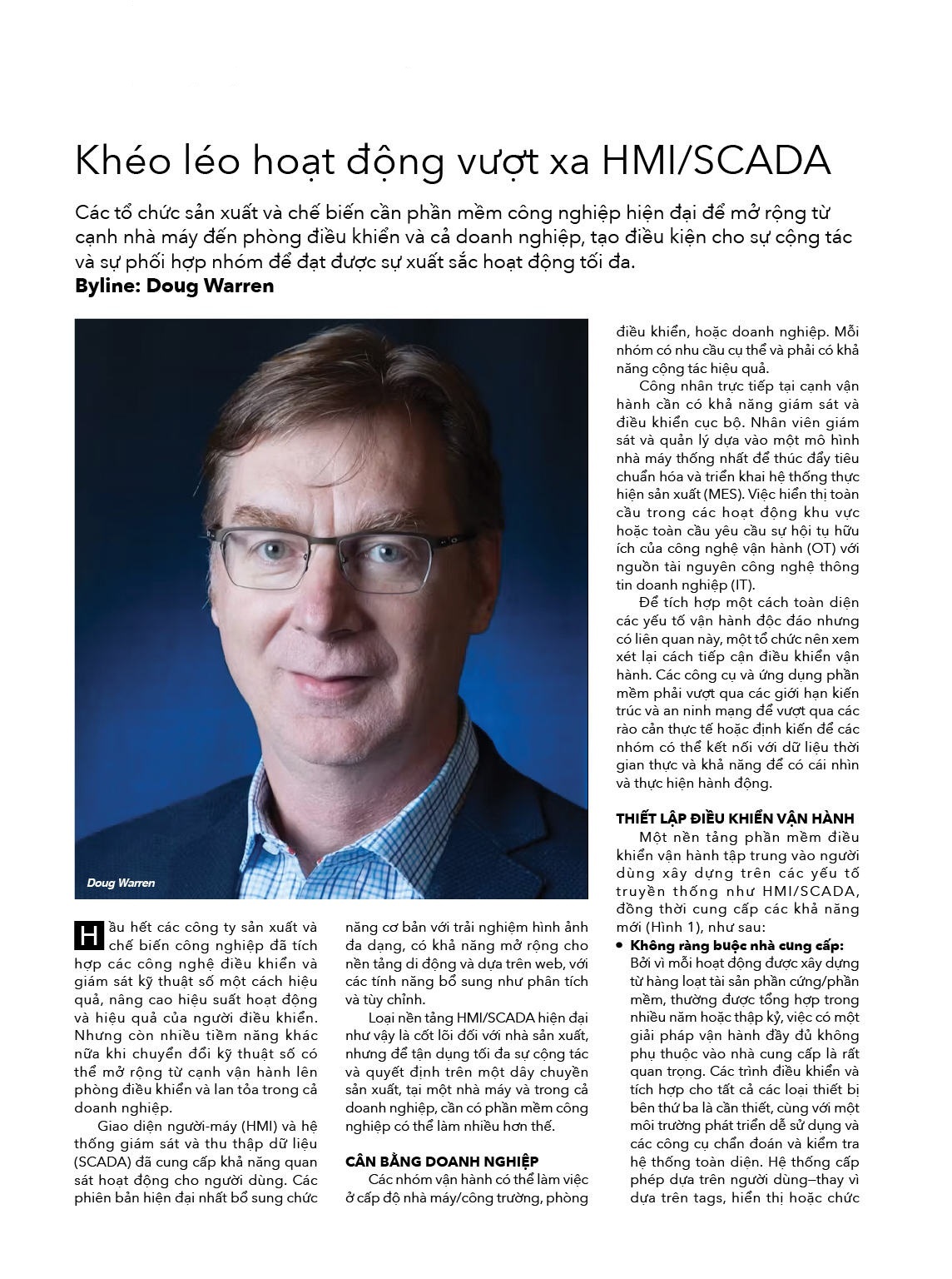 Giải pháp điều khiển & giám sát của AVEVA