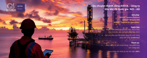 AVEVA System Platform và AVEVA InTouch HMI cải thiện hiệu quả hệ thống NIS-AD