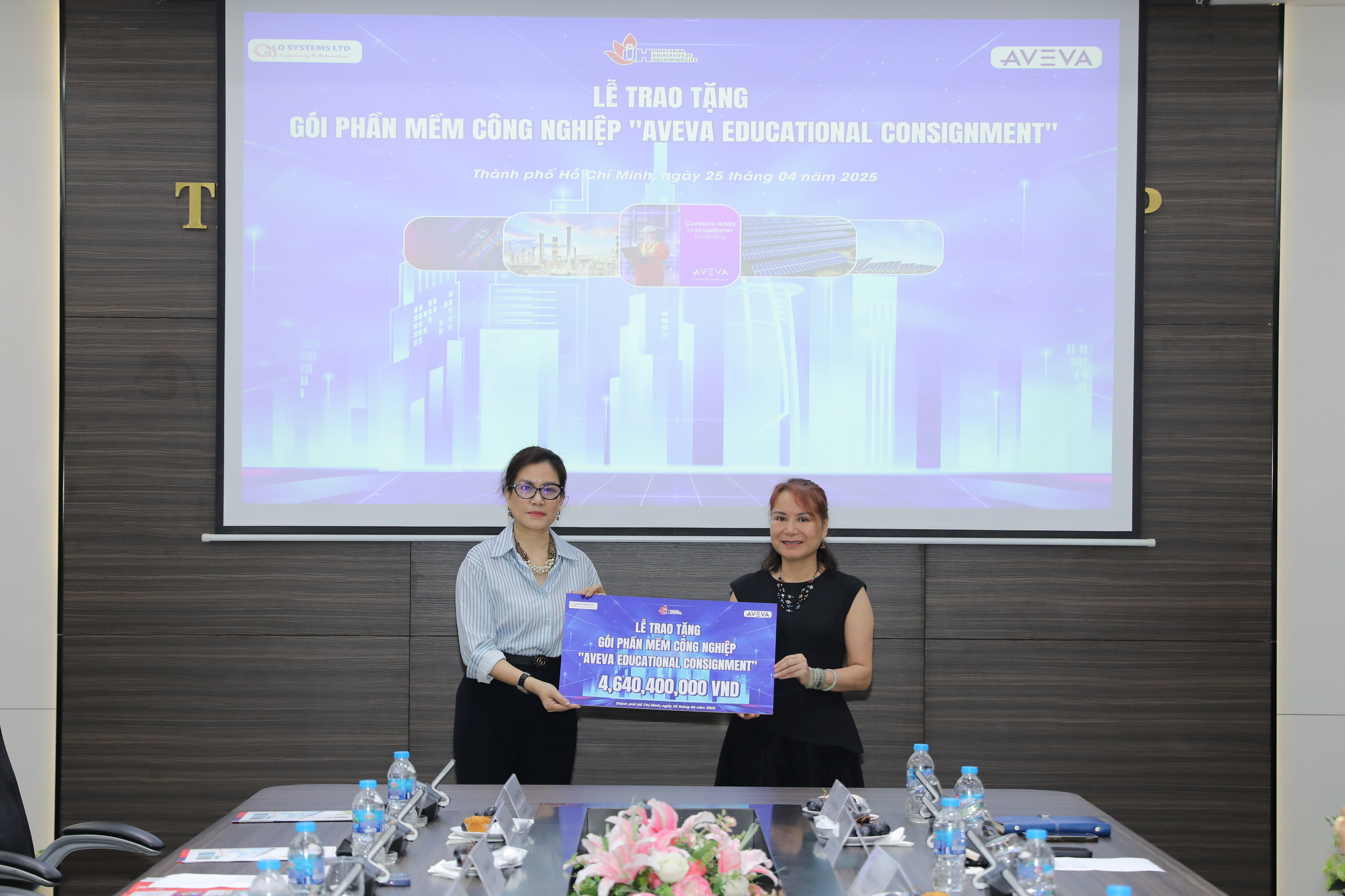 AVEVA tài trợ gói phần mềm đào tạo cho Đại học IUH