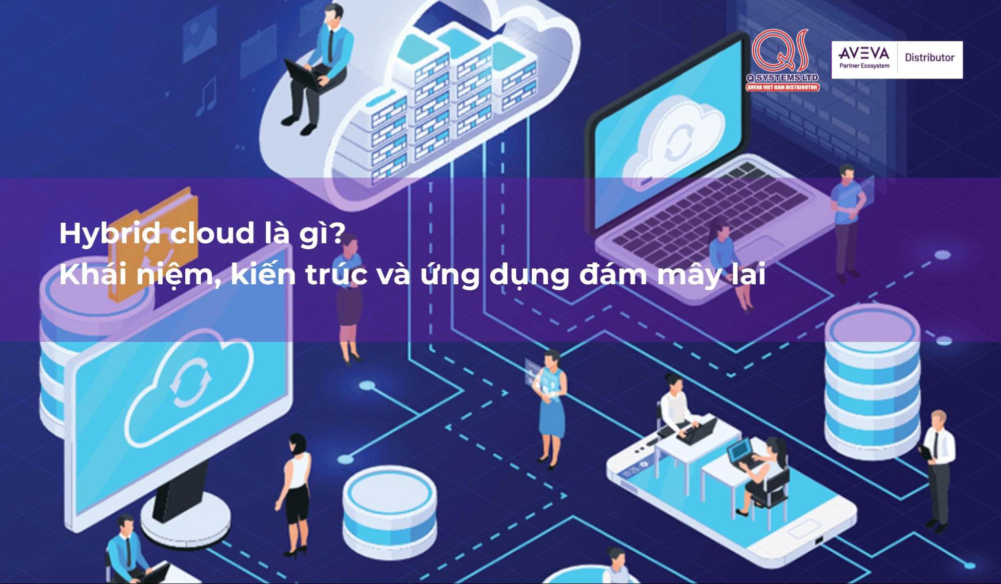 Hybrid cloud là gì? Khái niệm, kiến trúc và ứng dụng đám mây lai